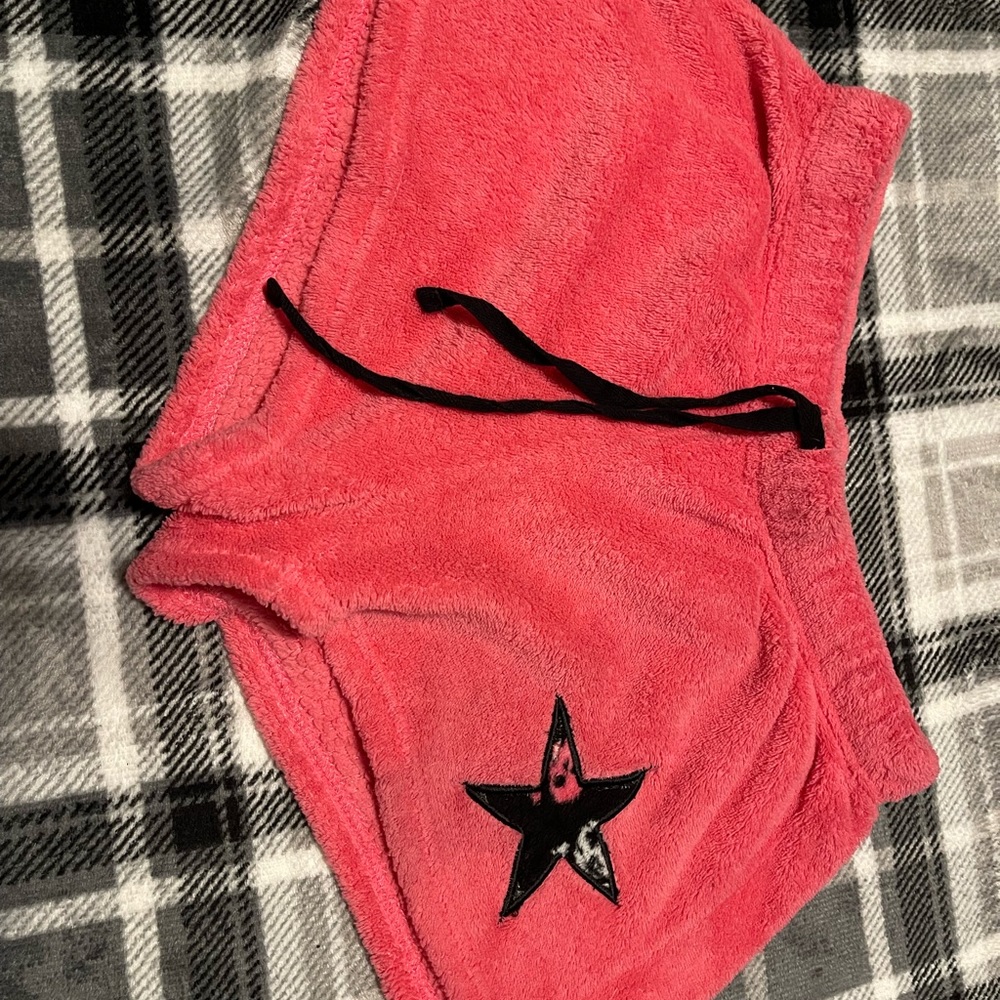 Fuzzy shorts